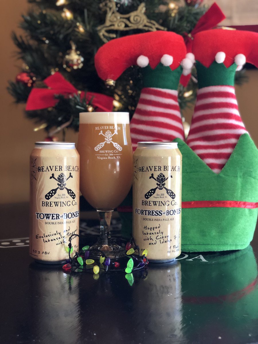Last minute shopping? Need a break from the family? We are open today from 12-5pm!! 🎄🎅🏼🤶🏼 #craftbeer #vacraftbeer  #christmasshopping #reaverbeachbrewing
