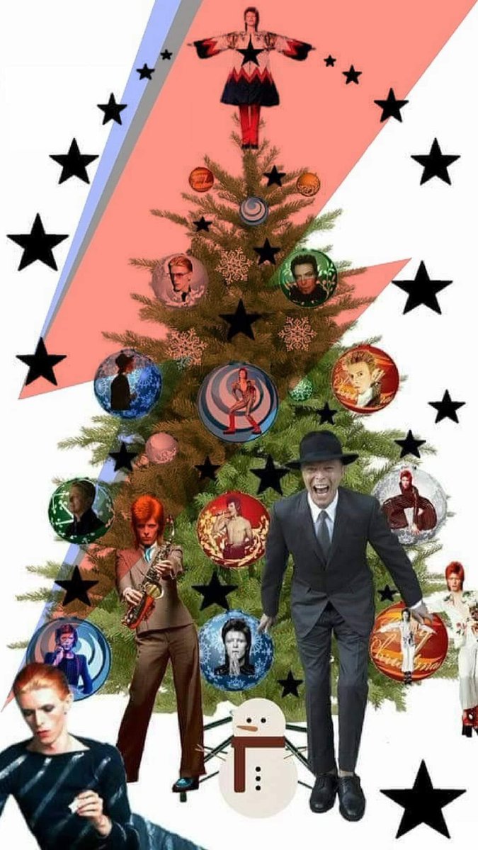 to all Bowie fans I wish you happy holidays in the company of your icon David Bowie forever in our heart wherever we are❤️