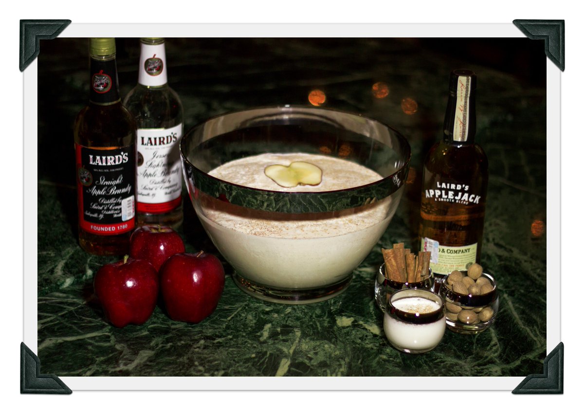 LairdsApplejack's tweet photo. #HappyHolidays & Happy #NationalEggNog Day Sending everyone lots of Love, Warmth, & Cheers for the #holidays + visions of #apples dancing in a bowl with our #familyrecipe for #eggnog #recipe #since1780 🎄#makeitwithlairds #seasonscheer #cheers #applejack #applebrandy https://t.co/3spYDEEWvd