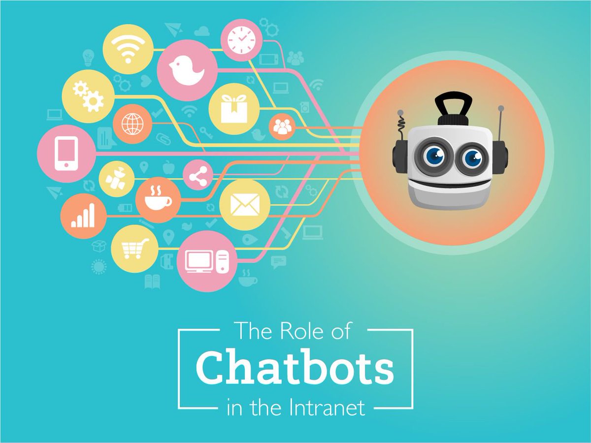 o365intranet's tweet photo. Know The Role of #Chatbots in the #Intranet
here: https://t.co/26j2MjM3uE 
#AI #chatbot #DigitalTransformation #Office365 #O365 #MeshBot
#digitalworkspace #ArtificialIntelligence #technews #technologynews https://t.co/luipXWg8ps