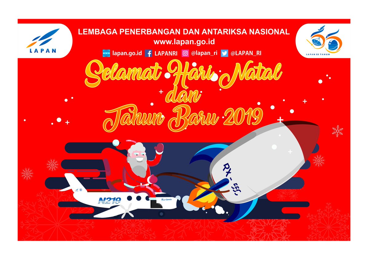 Selamat Hari Natal dan Tahun Baru 2019! Mari bersama wujudkan Indonesia unggul, maju, dan mandiri 🤝🏼 together we stronger! 😊