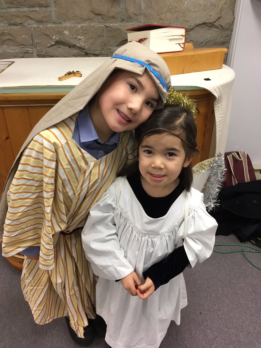 All set for the Xmas concert! #Xmaseve #innkeeper #angel