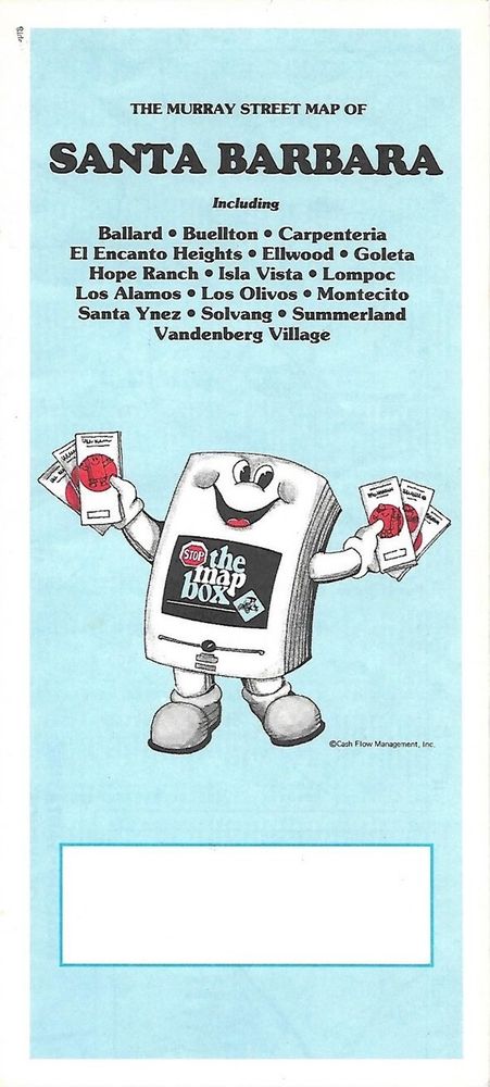 NewWorldMaps's tweet image. Fold-out 1978 ACSC road map of Santa Barbara and vicinity.
Published by Murray the Map Man!

$7.99

#RoadMap #SantaBarbara #MapMan #TheMapBox #Map #Cartography 

ow.ly/K1OJ50jZaKJ