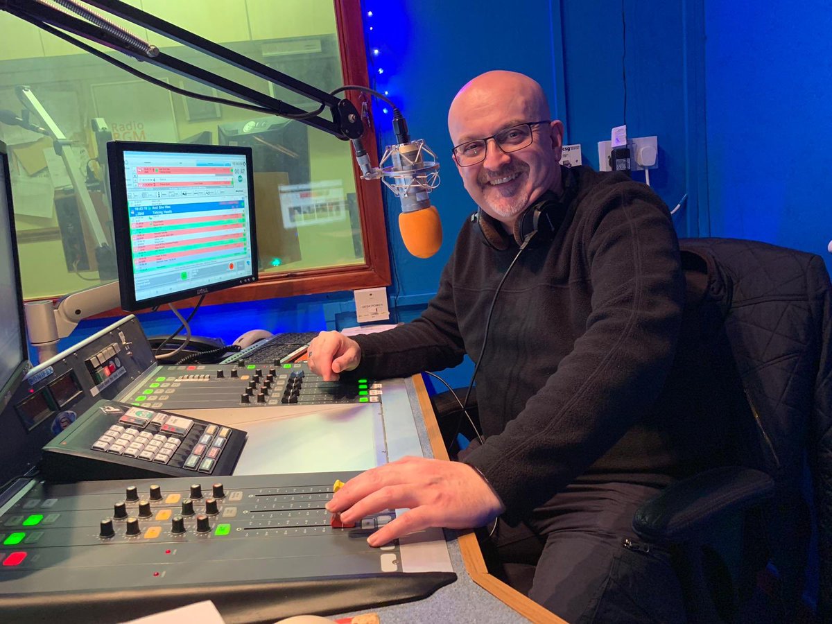 Dickytweets's tweet image. A pleasure spending the day at Prince Phillip Hospital’s Radio BGM preparing for my Christmas Show tomorrow. Hope you have a chance to tune in between 4 and 6 or from 9 until 11 by downloading their free App or by visiting radiobgm.org.uk and clicking on the link. 😉👍🏻