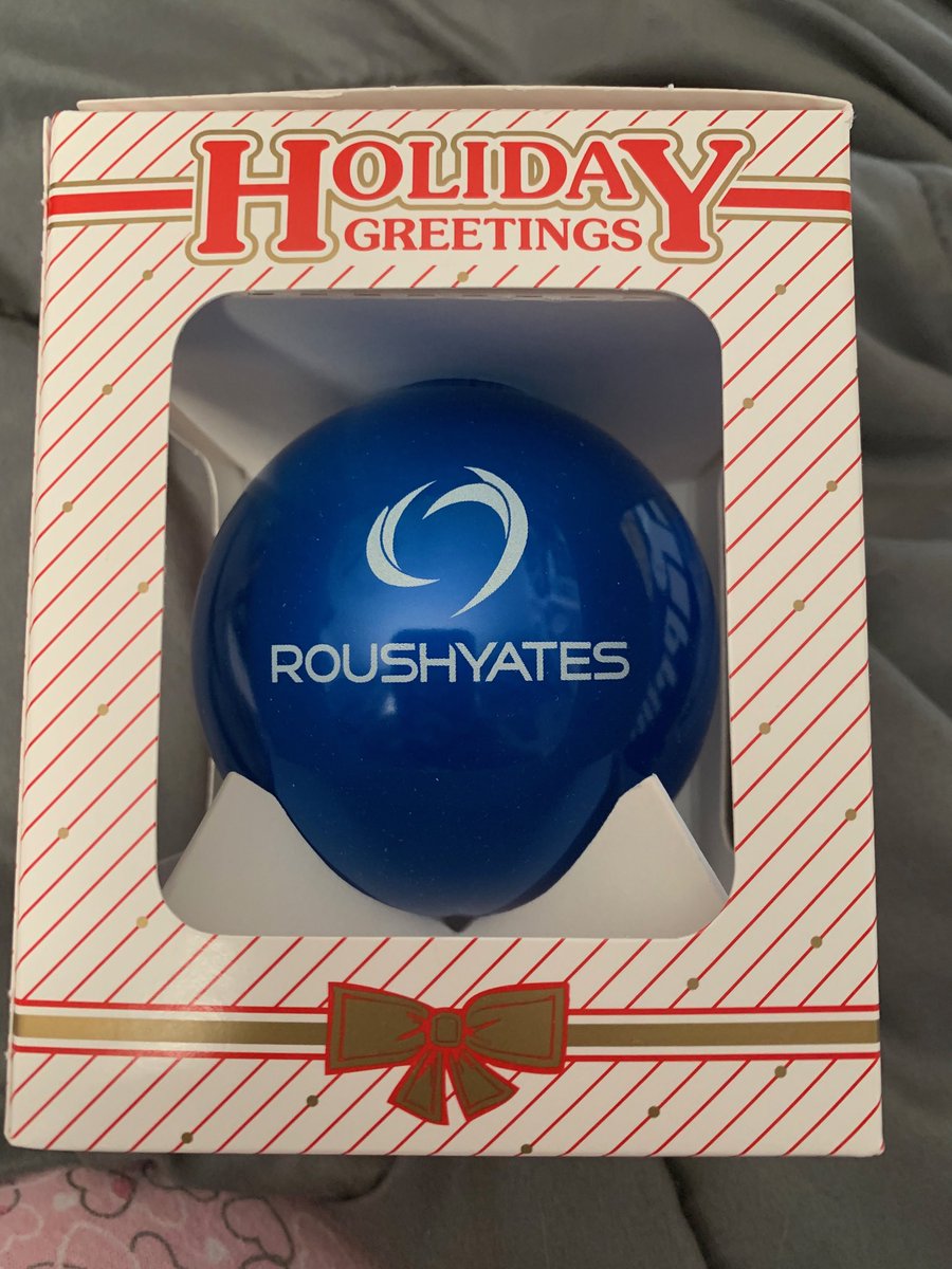 LWilerson's tweet photo. ⁦@roushyates⁩ thanks so much! Going on my tree right now! https://t.co/ncRQRkH2vC