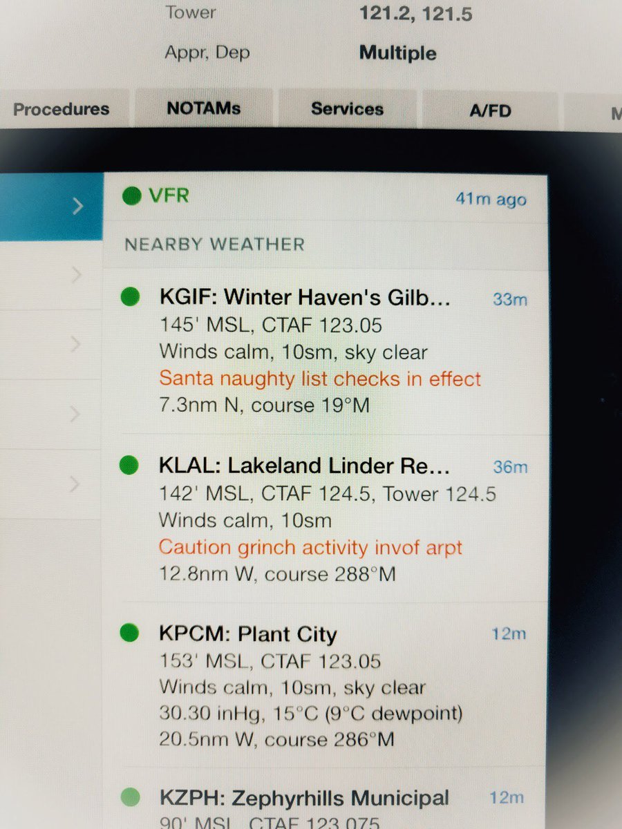 A #charter pilot flying today just posted this. Merry Christmas everyone! 🛩🎄#foreflight #wingswhenyouwant #ondemand #mobility