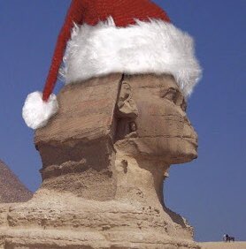 To all those who have taken part in Tea with the Sphinx, we wish you a merry Sphinxmas and a happy new year!