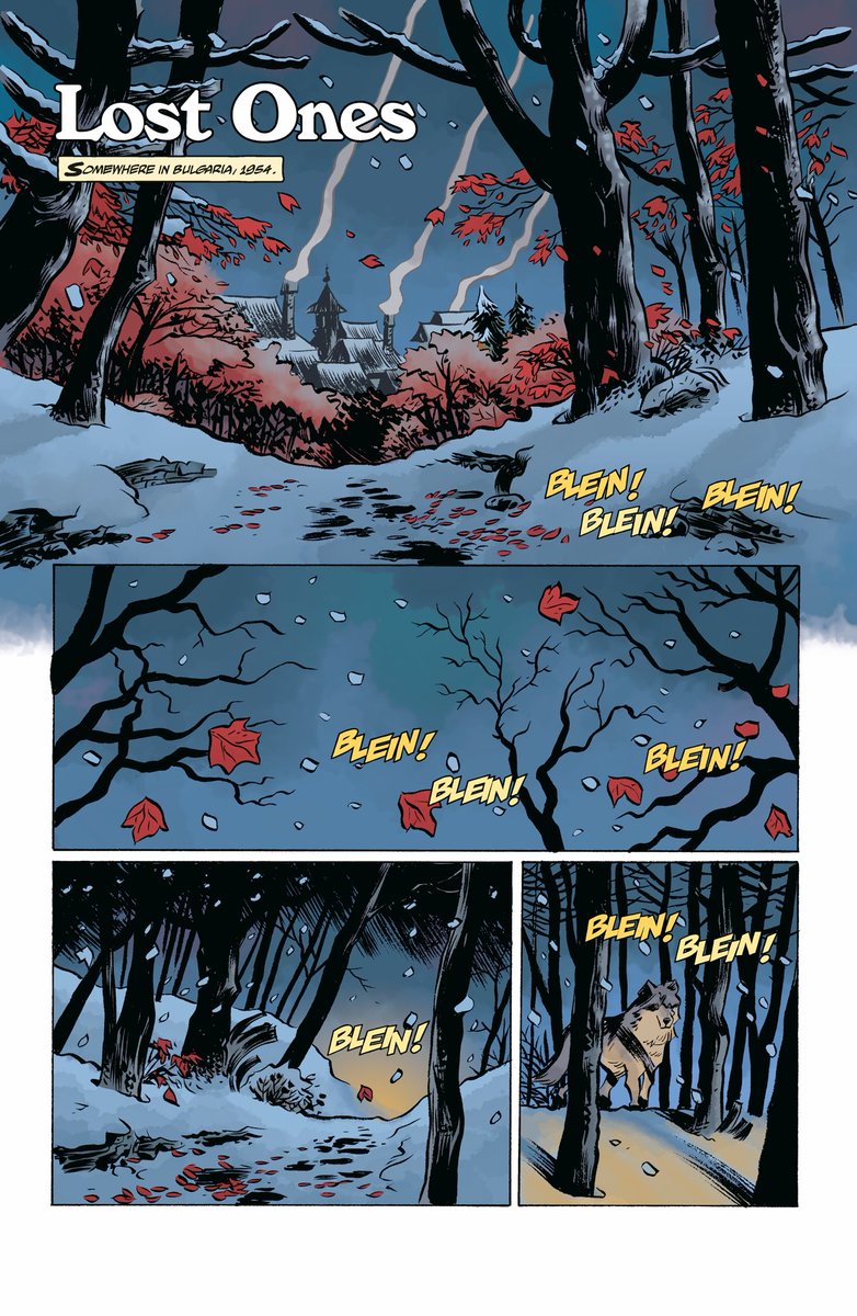 From this year's Hellboy Winter Special, by @fabiomoon and @Gabriel_Ba... 
