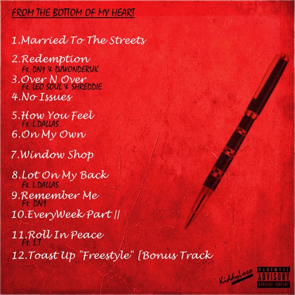 Independent2tw's tweet photo. @KiddyLoso NEW MIXTAPE OUT NOW #FromTheBottomOfMyHeart https://t.co/jY8PqDj2D3 https://t.co/k9nVjVSxYL
