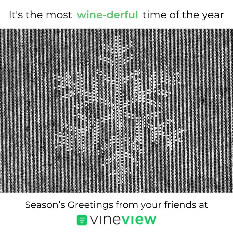 The entire staff at VineView extend warm wishes to you and your family during the holiday season! Please note: The Halifax VineView office will be closed during the holidays until Wednesday, January 2. We look forward to working with you again in the New Year!
