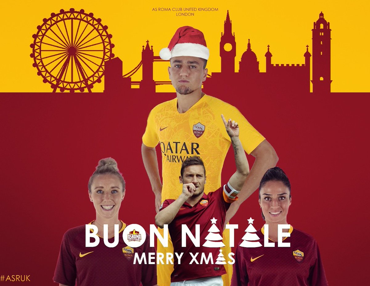 As Roma Buon Natale.As Roma Club Uk London On Twitter Merry Xmas To All The Romanisti Around The World From The Big Family Of The Roma Club United Kingdom Asruk Asroma Merrychristmas Buonnatale