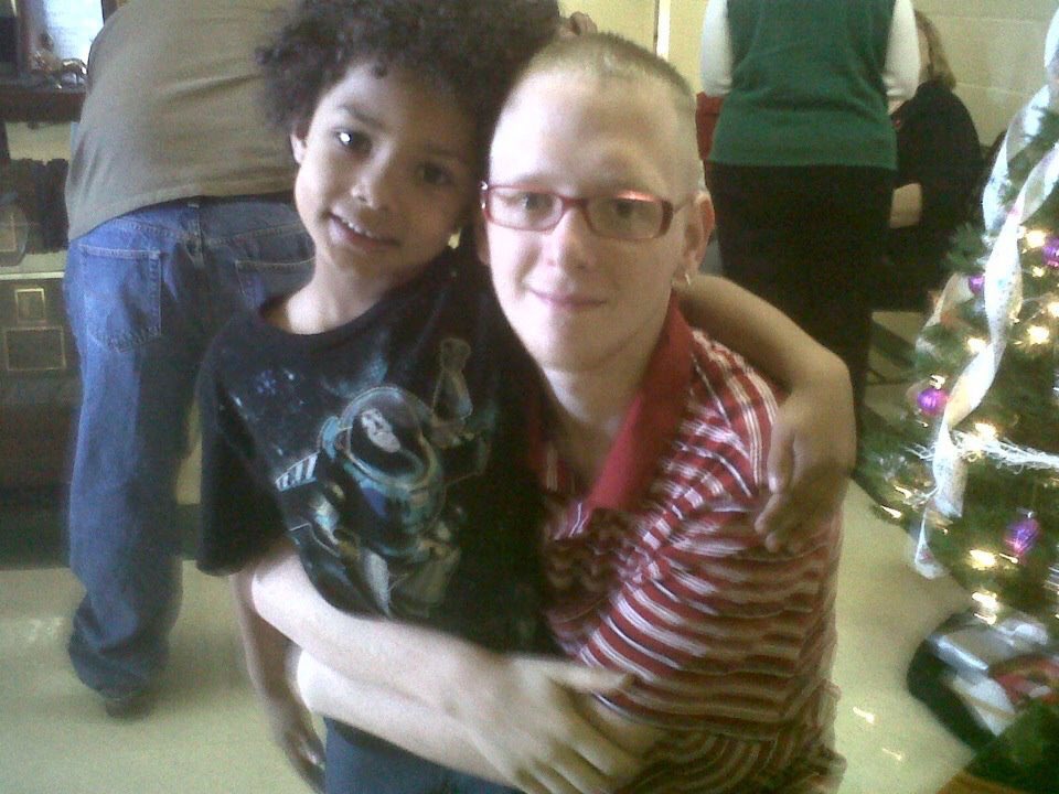 StefanieFortson's tweet image. Two of my boys in 2011. Drew was 20 Christian was 6.  Drew went to the Christmas lunch at school because me and Daddy both had to work! They’d do anything for each other! #Brothers #FirstFriends #BestFriends #Always