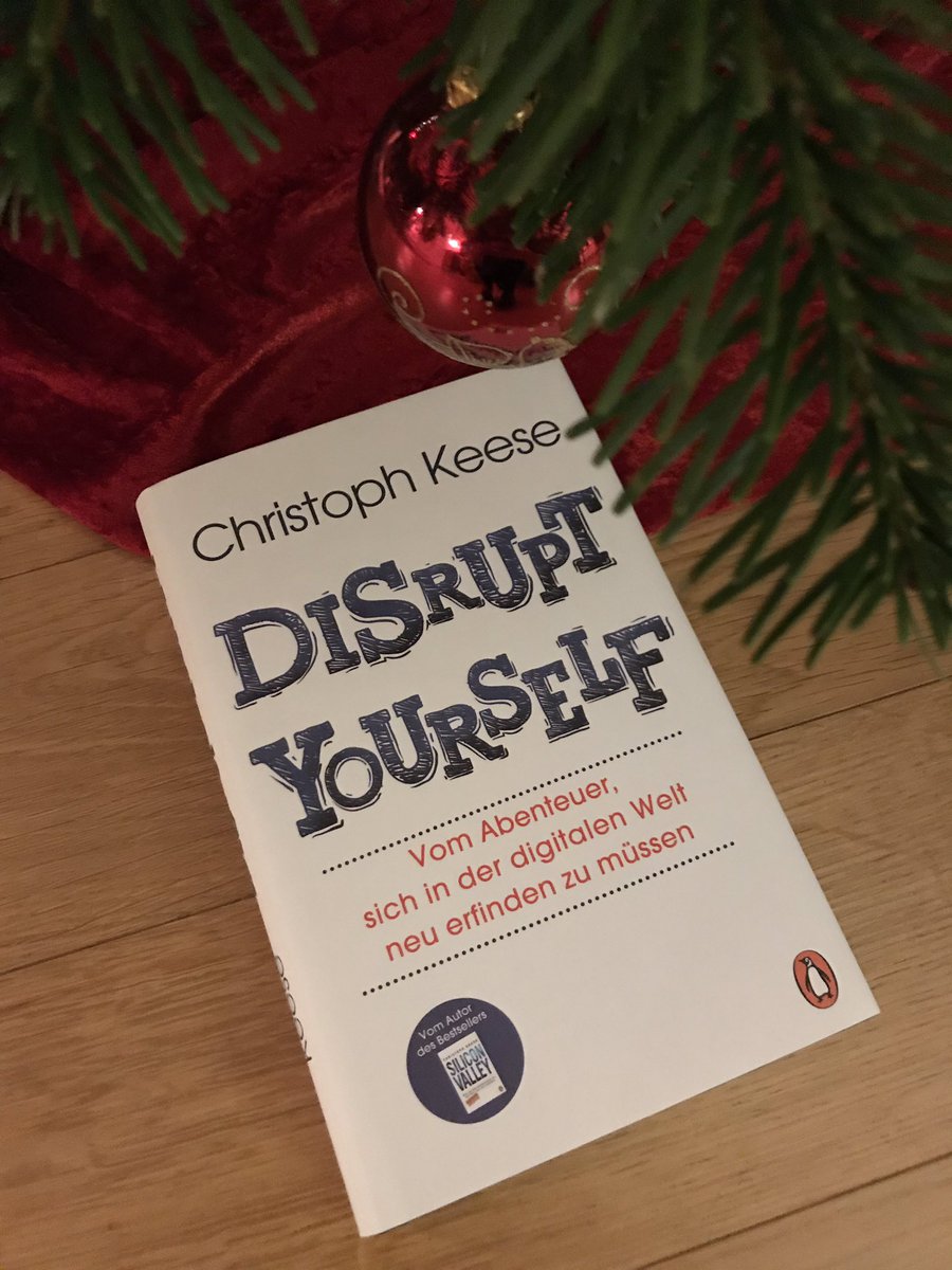 RueterMaria's tweet photo. #Digialisation is everywhere. What is our personal call for action? Looking forward to this Christmas‘ present #merrychristmas #DisruptYourself @ChristophKeese https://t.co/jnsfdUfwUi