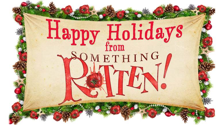 Wishing you an EGGcellent holiday! 🍳🎄 #SomethingRotten #RottenOnTheRoad