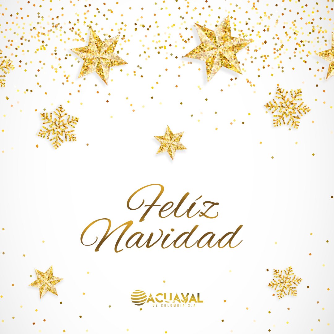 ACUAVALSA's tweet photo. A cada uno de ustedes enviamos nuestros sinceros deseos de que celebren una feliz Navidad! 🎄🎉
.
#FelizNavidad #Navidad2018 #Acuaval #Colombia https://t.co/v3AStDkTmU