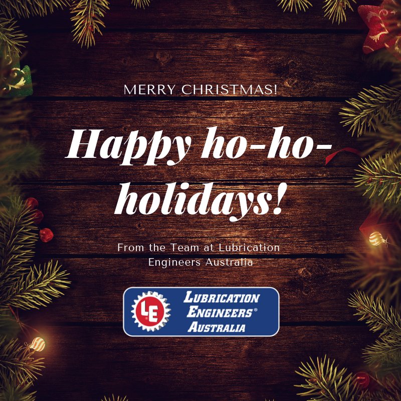LubengAus's tweet photo. The team at Lubrication Engineers Australia would like to wish you and your families a very Merry Christmas and a Happy New Year! https://t.co/1s9q3wvvur