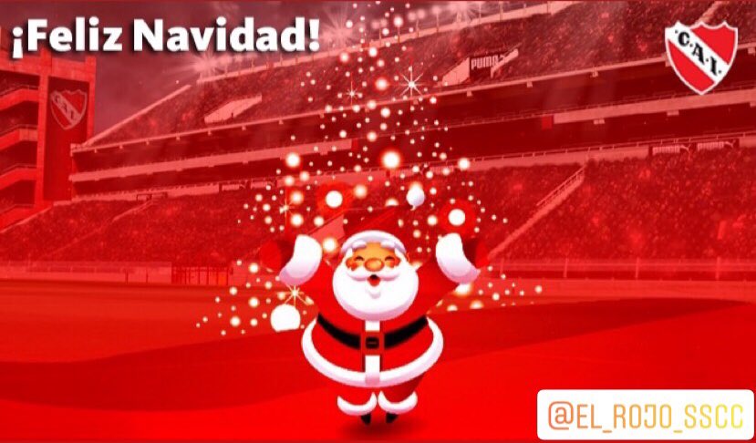 LosGalos010's tweet photo. Feliz navidad a toda la familia del mejor exa del todo el país !! @ExaSSCC @RevistaExa @Exafutbolpy #ROJAnavidad https://t.co/6vOFQ0AtfQ