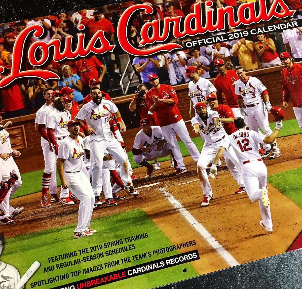 ChrisHrabe_'s tweet image. Need a last minute gift? RT to win this 2019 @Cardinals calendar. I’ll draw a winner tonight. Merry Christmas!