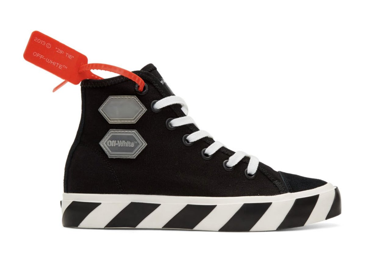 off white vulc high top black