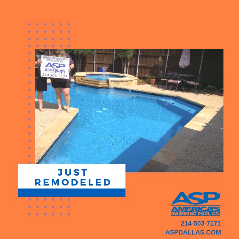 ASPDallasTexas's tweet photo. #timetoremodel ❤️ #serveyou #cleanwatermatters 🏊🏻 Let us do the work for you! 👙 #ASPDallas #poolmaintenance #poolrenovations #swimming #dfwpools Call us for a quote - Commercial & Residential 214.503.7171 https://t.co/GS1vMdhCg5 https://t.co/Hnw7AyWn8g
