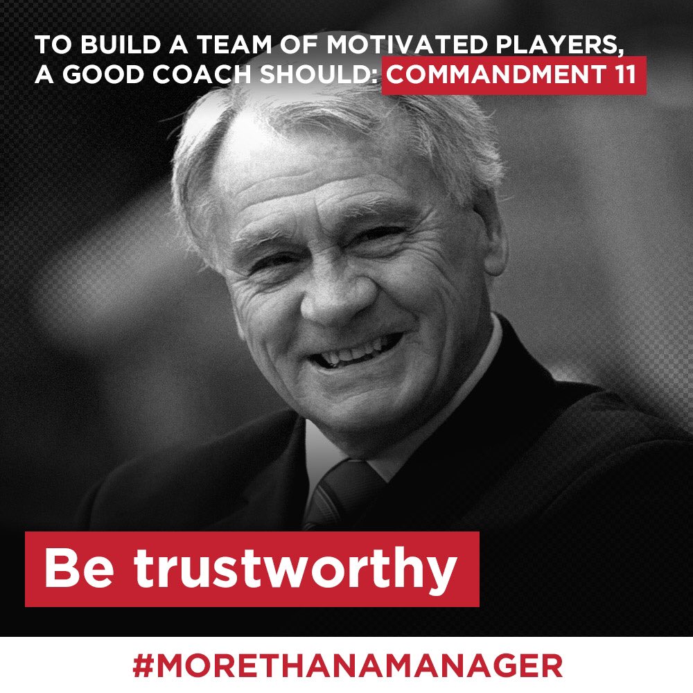 Commandment 11:
“Without feeling his trust I couldn’t jump so fast to be working with the best players in the world. The relationship was phenomenal.”
Jose Mourinho
@FourFourTwo