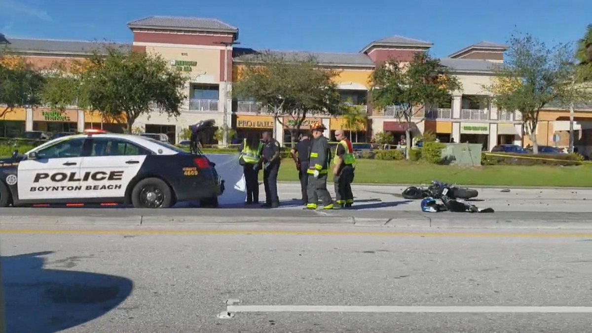 Motorcyclist dies in crash in Boynton Beach bit.ly/2RaPZCT https://t.co/n8cf2zQSua