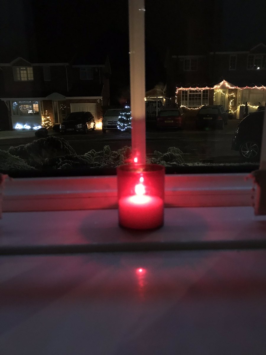Wishing everyone a peaceful and joyous Christmas, thank you for the candle <a href="/FrKane/">Fr. Michael J Kane</a>
