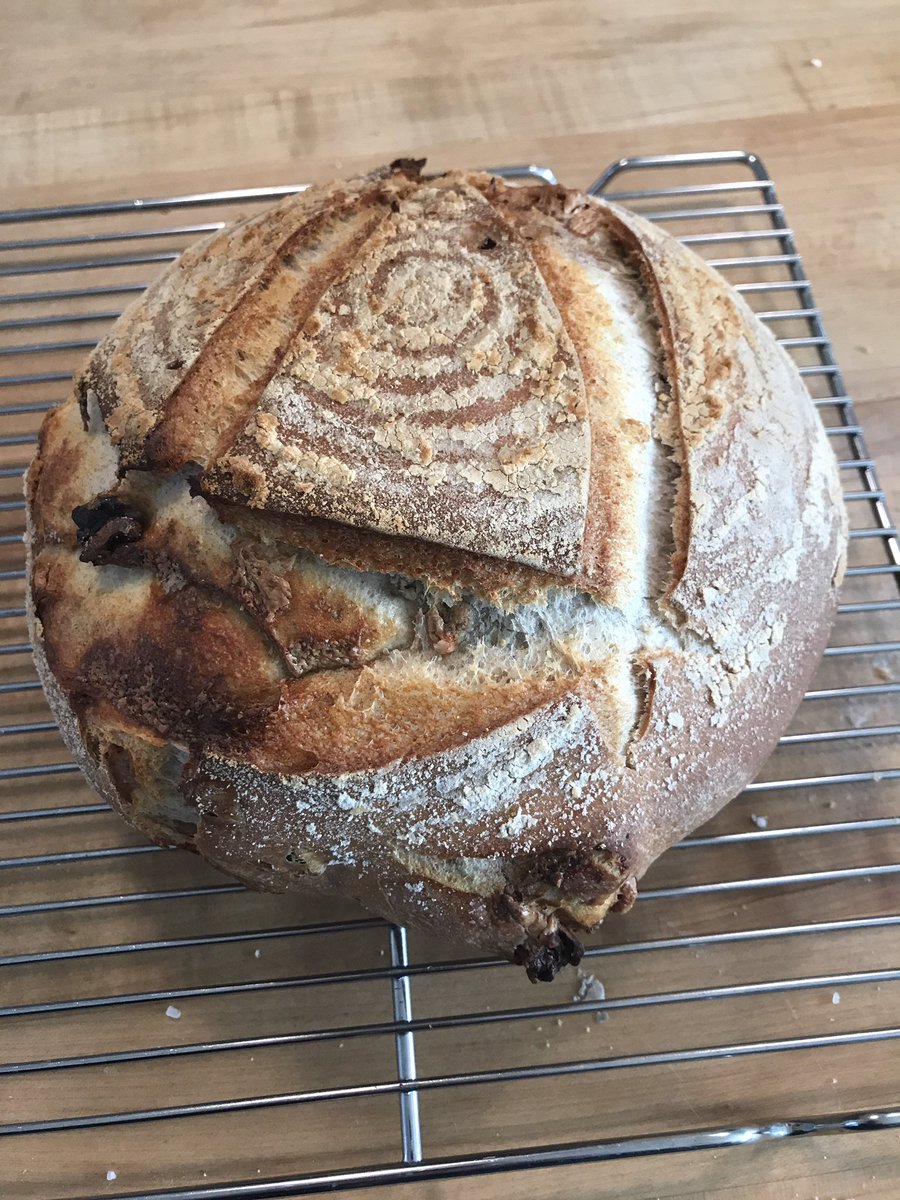 Frank X. Shaw on Twitter "Sourdough bread with toasted walnuts and