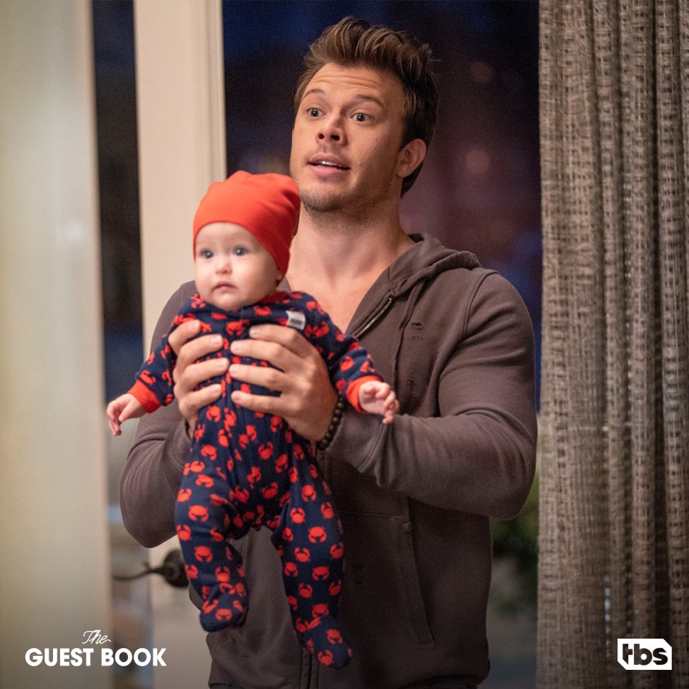 guestbooktbs's tweet photo. That sweatshirt is not made of father material. #TheGuestBook https://t.co/lZv5lfgXlj