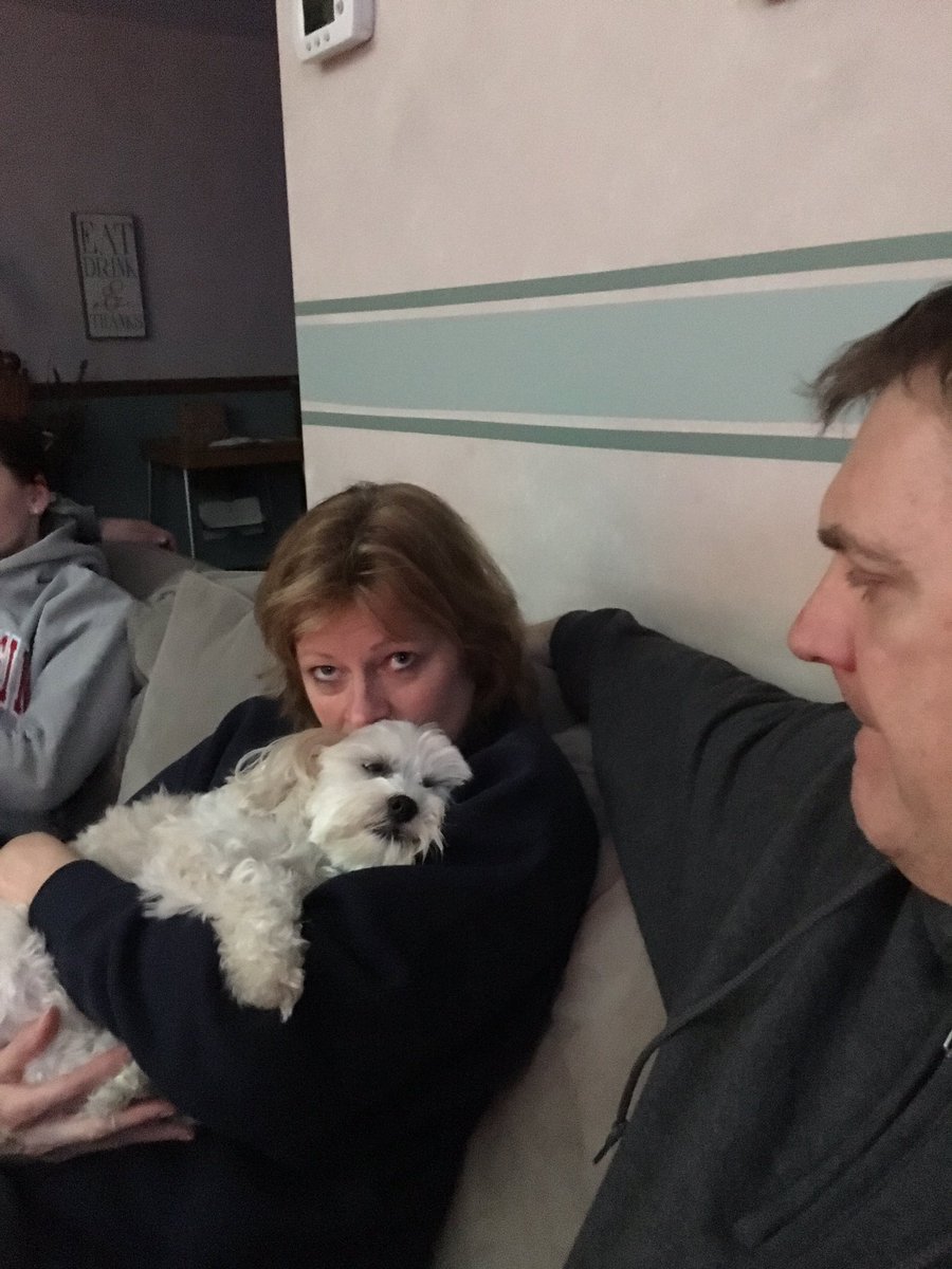 dog_brewer's tweet photo. Happiness is...watching ...”It’s A Wonderful Life” with my best friend @SallyBosshart and following live updates from @SethDavisHoops https://t.co/zEaut7WJkY
