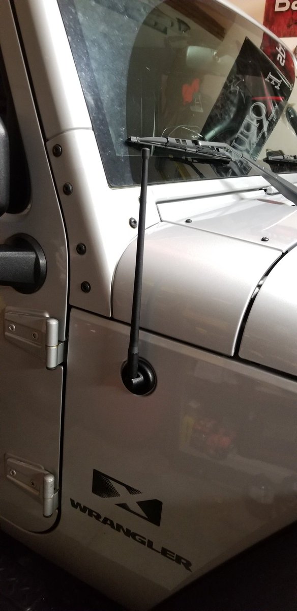 KevinRay65's tweet image. Two of my Christmas gifts this year. New antenna and new grill inserts for Da' Beep. If your wondering were the name for my jeep came from, My 1 and 1/2 yr old grandson named it for me. He couldn't say The Jeep he said Da Beep. I thought it was a good name. What do ya'll think?