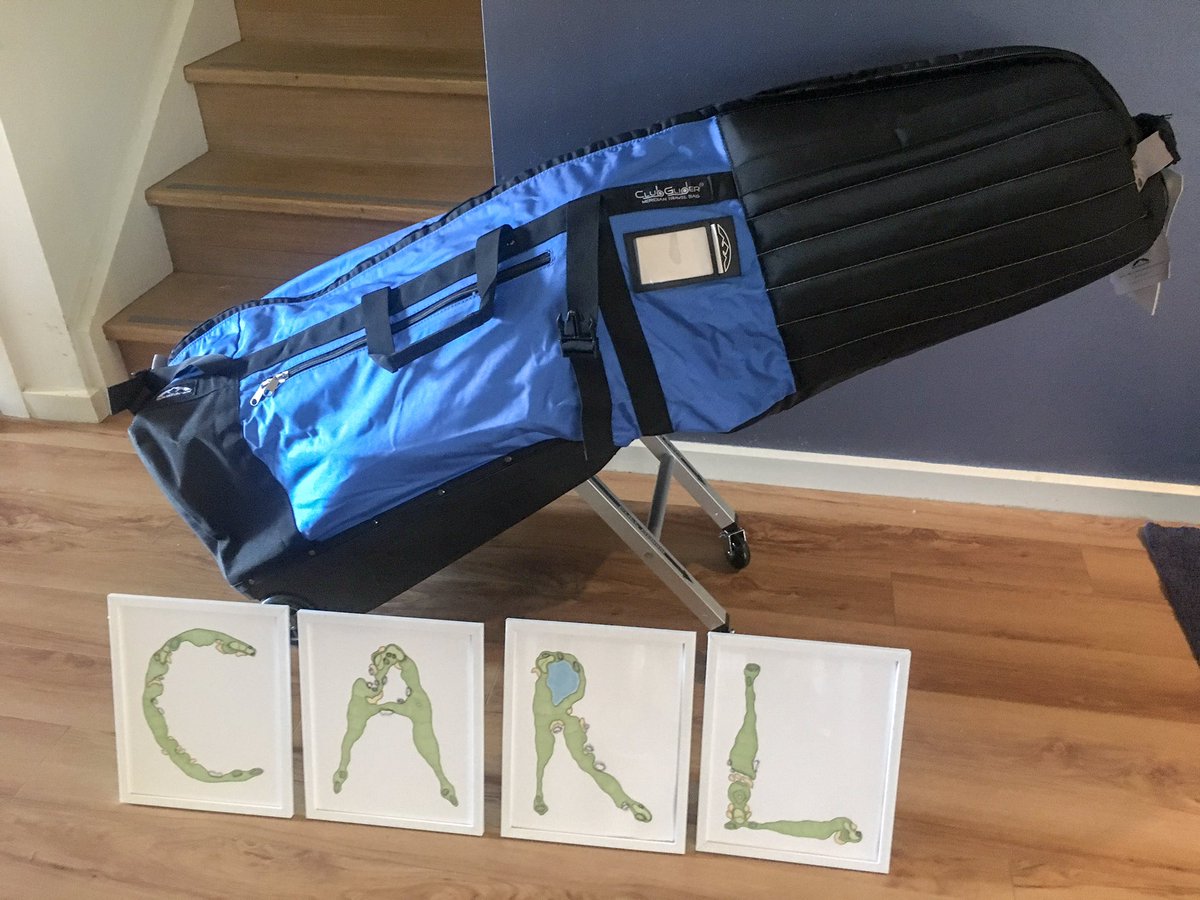 Guess I made the nice list 😁 Looking forward to the travels with my #ClubGlider Great work on the lettering <a href="/TheLtlGlfr/">The Little Golfer</a>