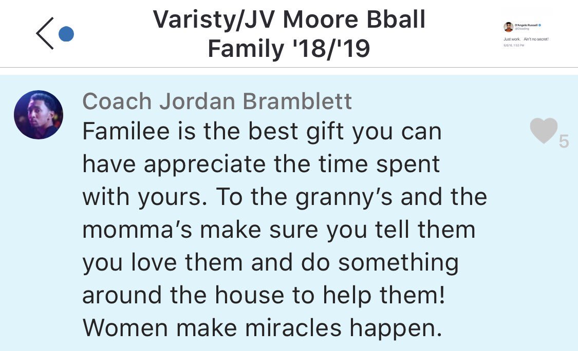 StartWithJordan's tweet photo. Posting this to spread the message, because I know it applies. This is just some of the things that I’m constantly telling my players! #TheBallStopsBouncing ... #WillYouBePrepared ?
#GrindForMoore #CharacterPrevails https://t.co/zZdR7l3GhW
