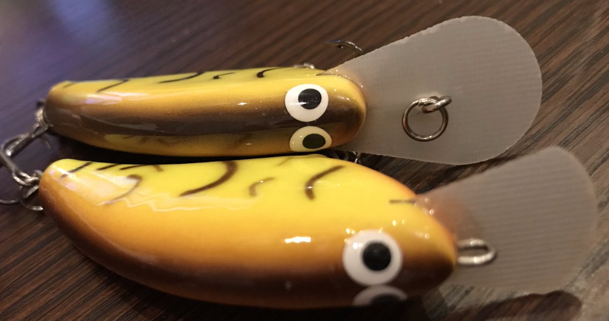 Tk_s_fish's tweet photo. このルアー良さそうなので全てのレンジを揃えた。同じ色でもちょっと雰囲気違う。
Are these the same color, spring craw?
#wesleystrader
#oldschoolbalsabait
#springcraw https://t.co/4c9ZiBAdys