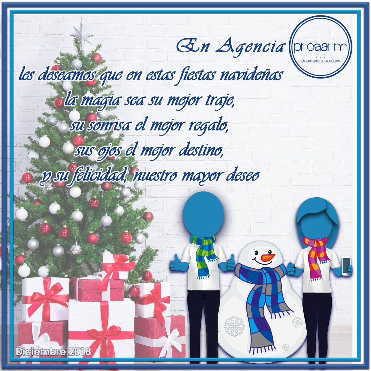 AGENCIA_PROAARM's tweet photo. Que esta época sea de gran felicidad y prosperidad
#FelicesFiestas #Navidad https://t.co/AFSvy5IBnw