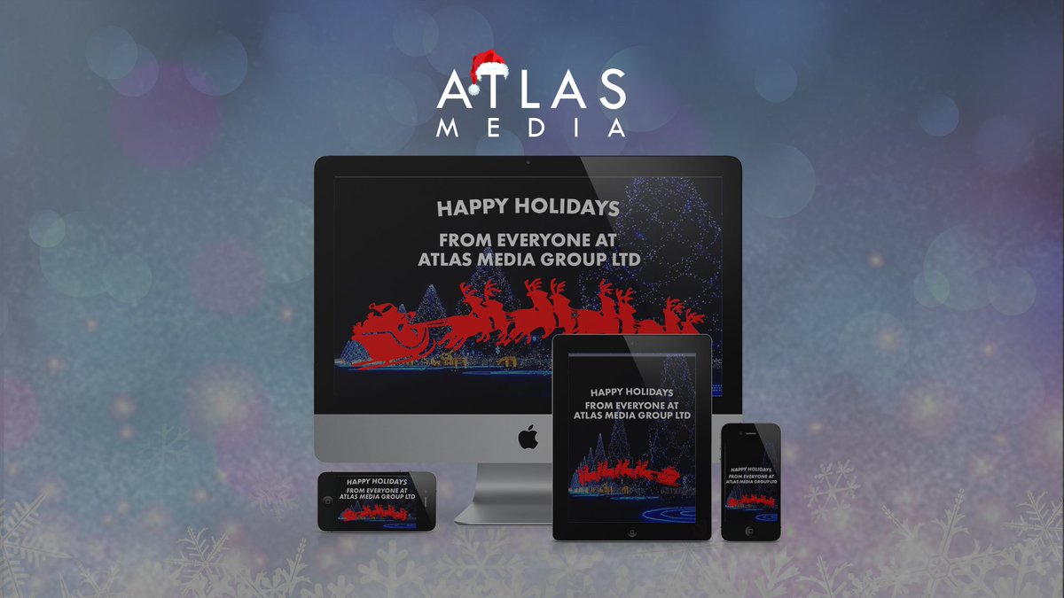 ATLASUKLTD's tweet image. From the entire team here at @ATLASUKLTD - We would like to with you, and all of your families a very happy holidays. We hope you have a relaxing and restful time.