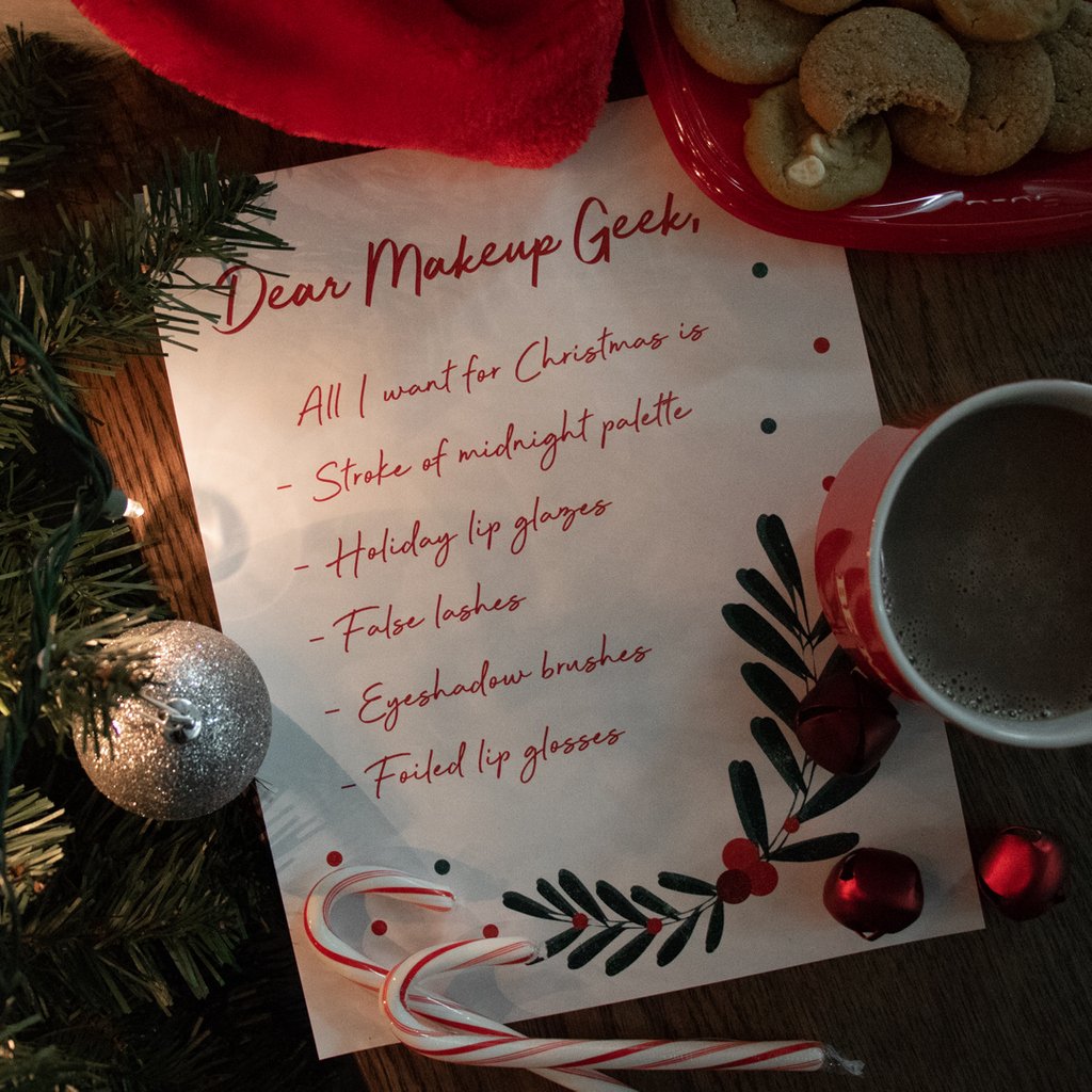 MakeupGeek's tweet photo. We hope you get everything on your wish lists, #MakeupGeeks. 🍪 Merry Christmas to all, and to all a goodnight! https://t.co/qXMdlB942h