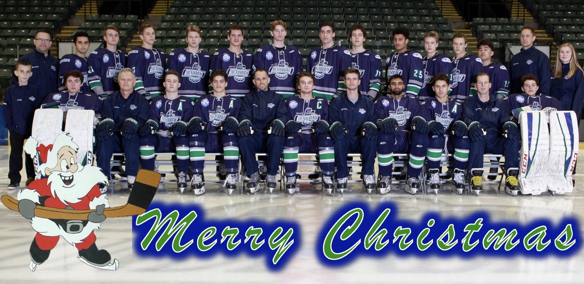 FVTBirds_AAA's tweet photo. Merry Christmas from the T-Bird Family. #ChristmasinCalgary https://t.co/v91cZYRTsP