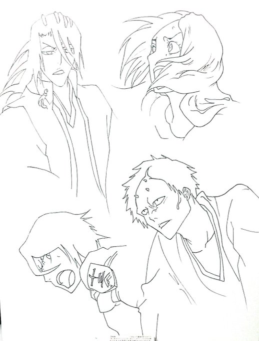 BLEACH模写その4!!!! 