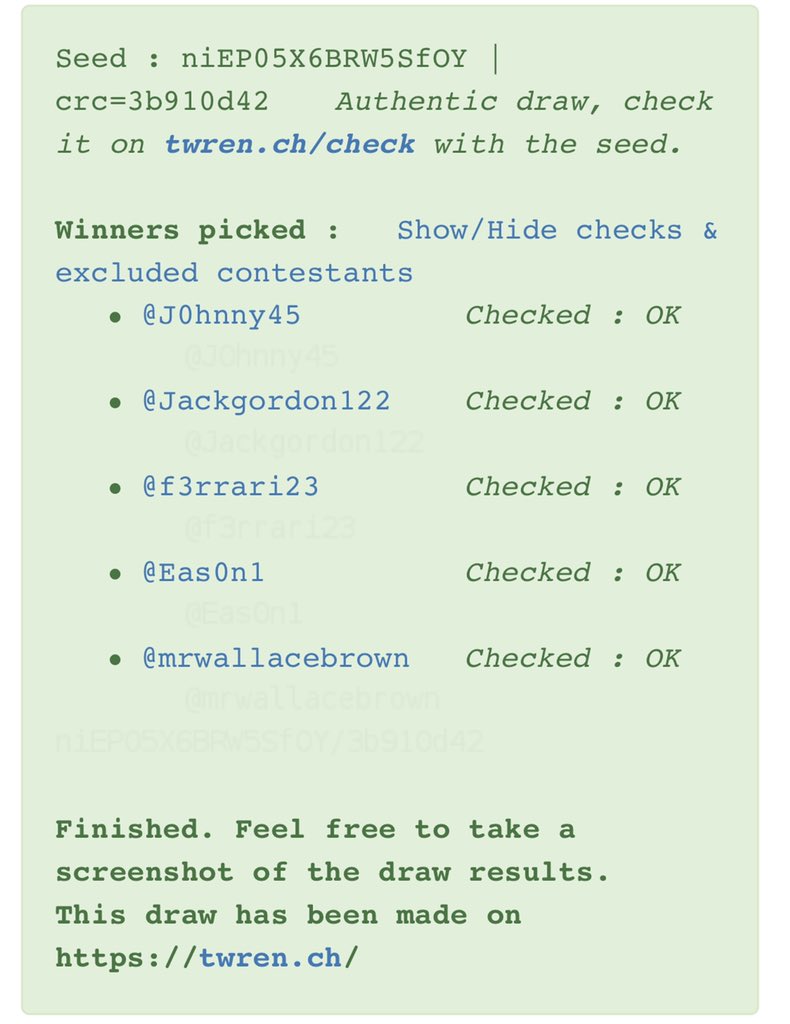 fusionbots's tweet photo. Winners of 1 month subscription. Please DM to claim! https://t.co/g4Sn6ZfyIM