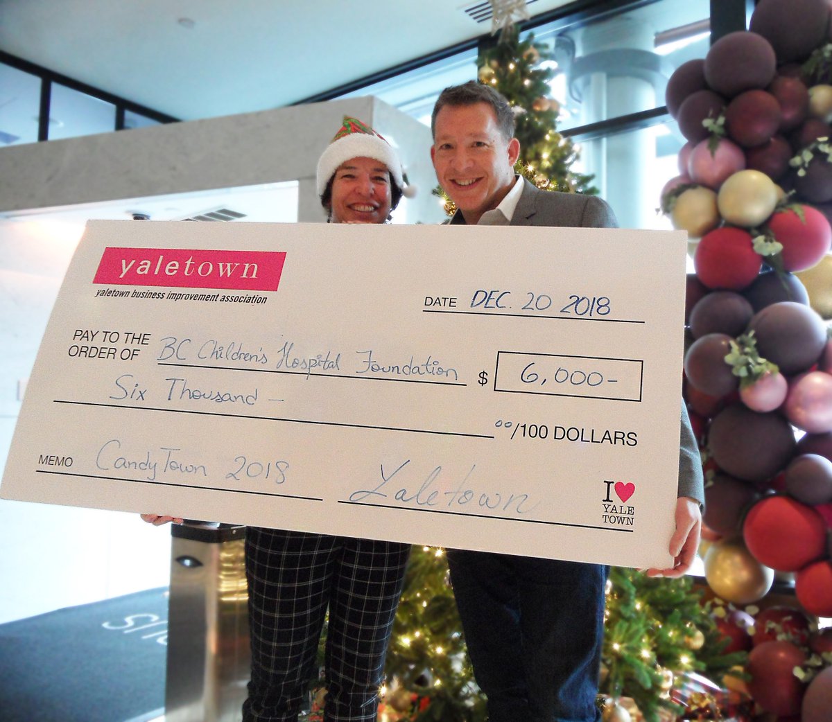 iyaletown's tweet photo. What a time to be alive! We want to say thank you to our community for being a part at this year's #CandyTown2018. We have raised a total of $6,000 towards @bcchf, who do such amazing work for kids in BC! #sharemyBCCH #iHeartYaletown 💕 https://t.co/Z6N9VlYcmg
