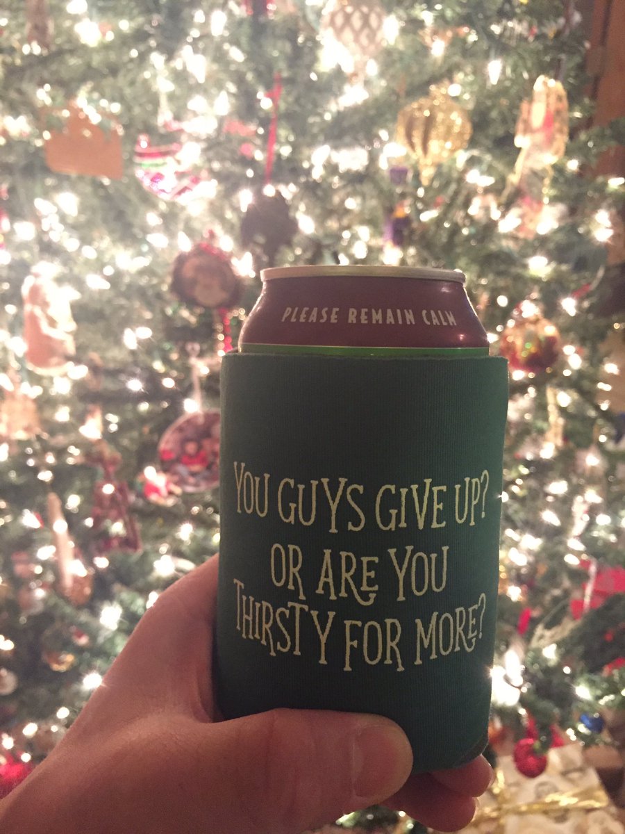 ACM1985's tweet photo. Hey @karbachbrewing, it’s hard to remain calm with this epic koozie made by @RandoOllie. PS: I officiated their wedding, but they didn’t make me sleep on the hideabed with Fuller. https://t.co/ojUZ6wZCZr