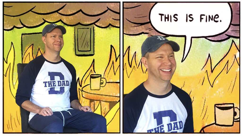 thedad's tweet photo. When they start opening presents without having a garbage bag ready for all the discarded wrapping paper https://t.co/2KQi9d87gB