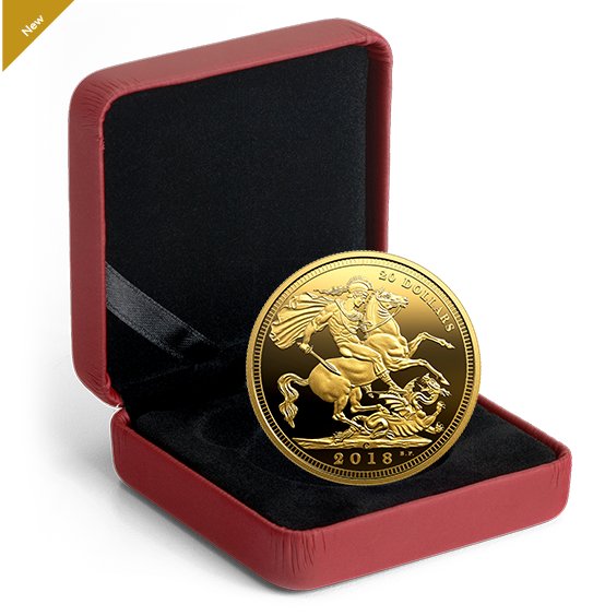 ap_impex's tweet image. 1 oz. Pure Silver Gold-Plated Coin - The 1908 Sovereign: 110th Anniversary of the Royal Canadian Mint - Mintage: 5,000 (2018) No. 170491
ap-impex.com
STUNNING! A fully gold-plated 99.99% pure silver tribute to the 1908 British gold sovereign coin! 
FULLY GOLD-PLATED!