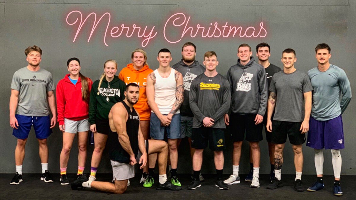 🎄Christmas Eve Workouts 🎄
MERRY CHRISTMAS FROM THE COLLEGE ATHLETES