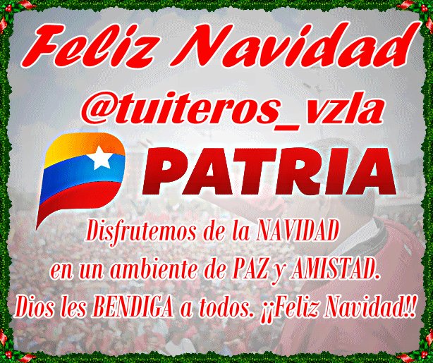 CARLOCANGA's tweet photo. #FelizNochebuena que todas las bendiciones de Dios le lleguen a todas las familias venezolanas......TQ full venezuela! https://t.co/X0GOwJOFE3