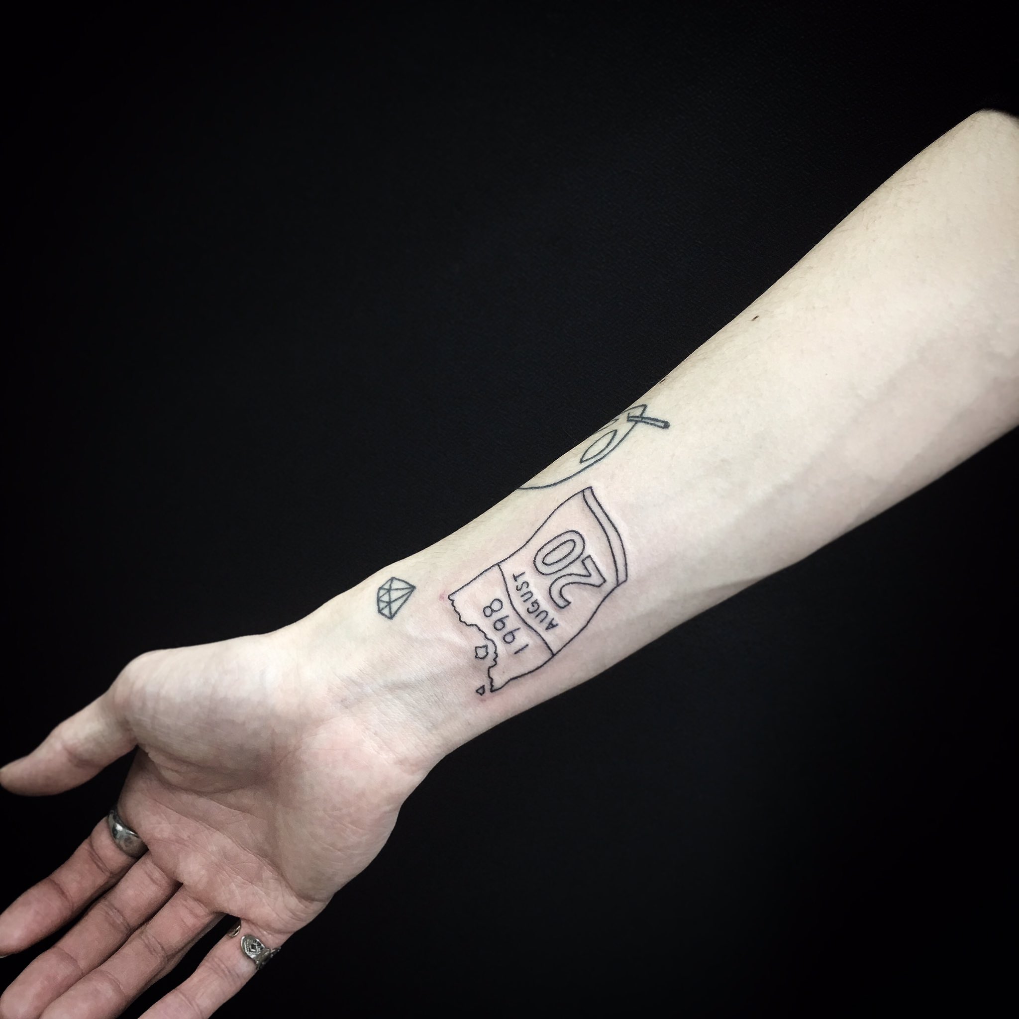 新宿タトゥー Fox Gate Tattoo على تويتر 手首 生年月日のタトゥー 12月25日 本日も営業中 和彫りからワンポイント トライバル B Gまでオールジャンル対応のタトゥースタジオ 東京新宿fox Gate Tattoo 新宿駅徒歩7分 個室ブース完備