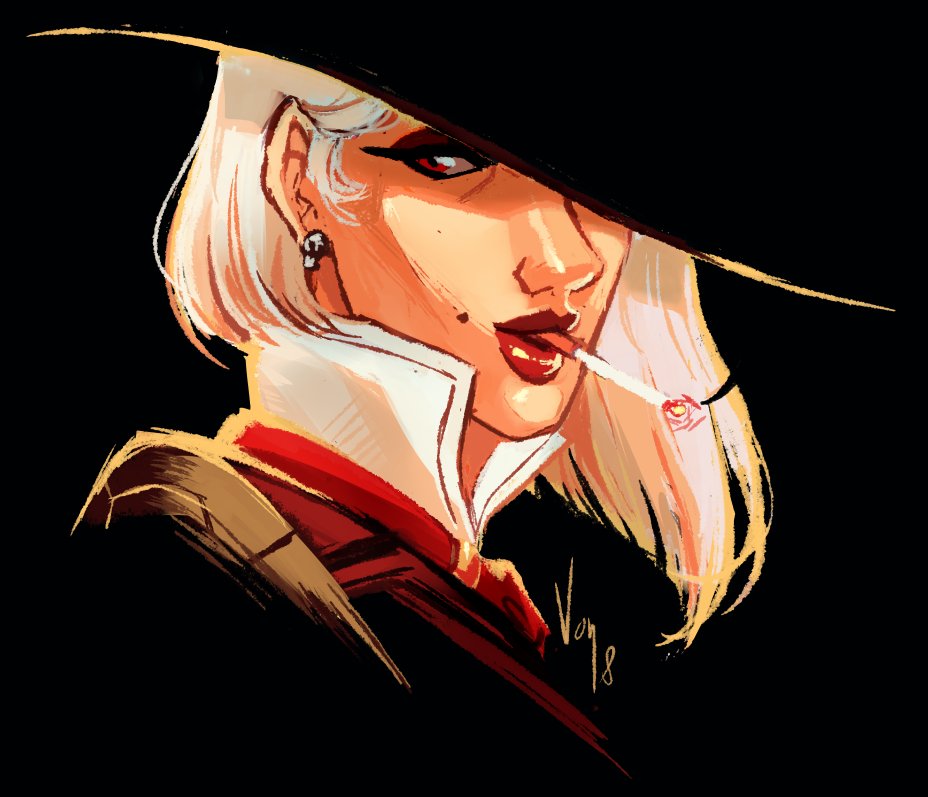 VONHEXA's tweet image. Tell 'em that God's gonna cut 'em down #mccree #ashe VIGILANTE///OUTLAW 🤠