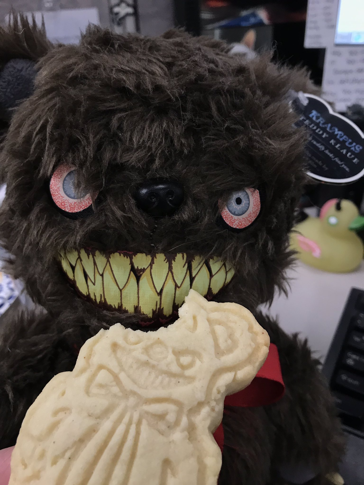 Teddy bear from krampus sale