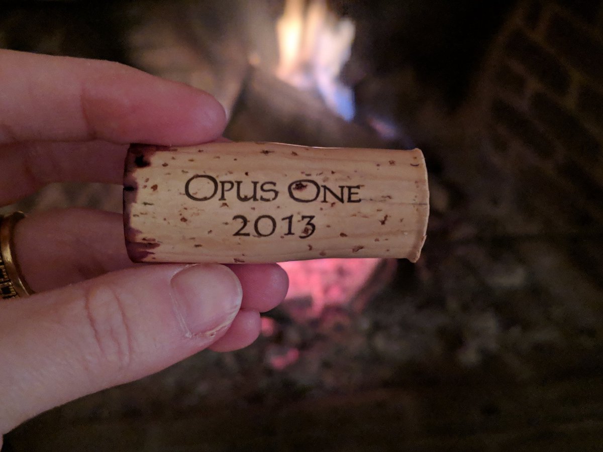 HallieBarr01's tweet photo. @OpusOneWinery Perfect night to bust out the 2013 Opus, fire's burning, great company, waiting on Santa. Truly best wine we've ever had! Merry Christmas! https://t.co/PtRa6JzEO6